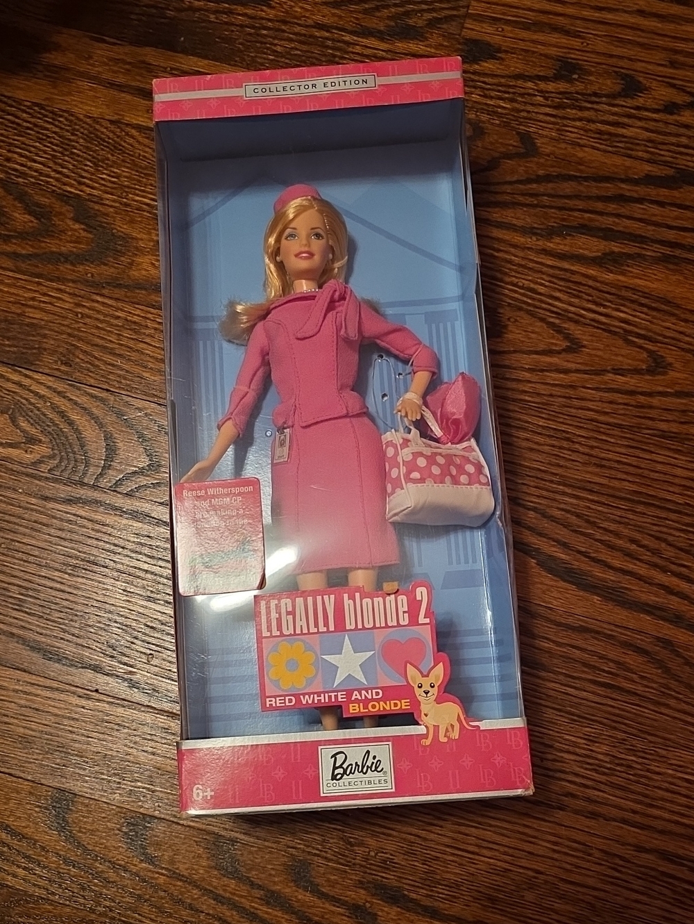 Legally Blonde 2 Barbie Collector Doll- New In Box